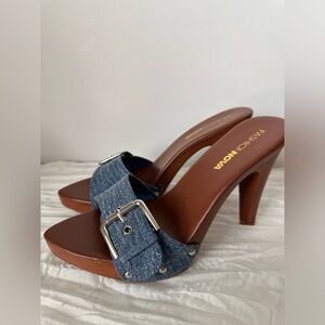 Denim heels!